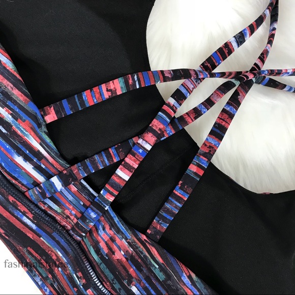 NWT LULULEMON ENERGY BRA HAWM HINSHU ALPINE MULTI - Picture 7 of 8